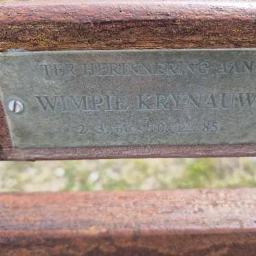 KRYNAUW Wimpie 1966-1985
