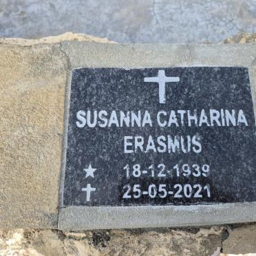 ERASMUS Susanna Catharina 1939-2021