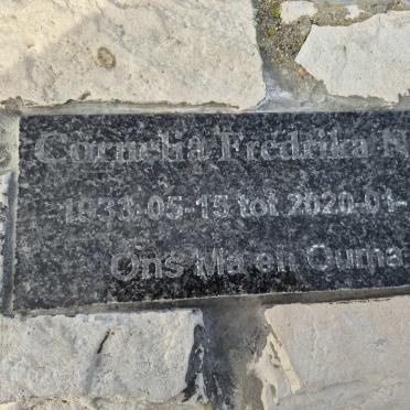 NELL Cornelia Fredrika 1933-2020