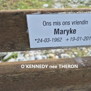 O'KENNEDY Maryke nee THERON 1962-2019