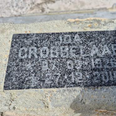 GROBBELAAR Ida 1926-2010