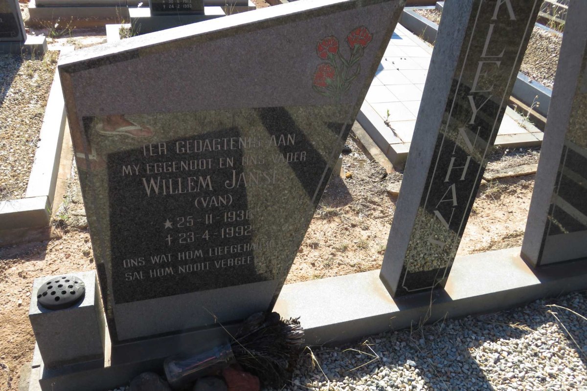 KLEYNHANS Willem Janse 1936-1992