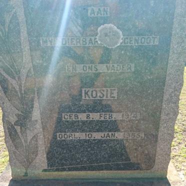 OOSTHUIZEN Kosie 1914-1955