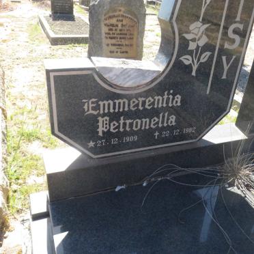 OOSTHUIZEN Salomon Nicolaas 1907-1988 &amp; Emmerentia Petronella 1909-1982