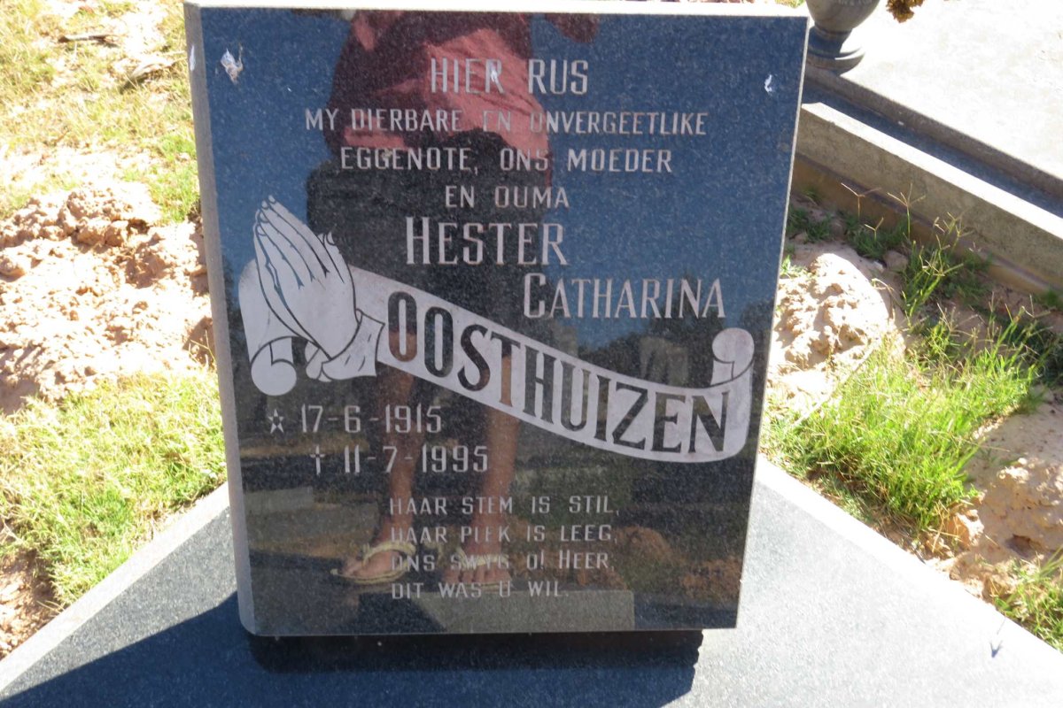 OOSTHUIZEN Hester Catharina 1915-1995