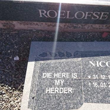 ROELOFSE Nico 1965-2000