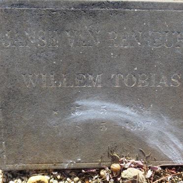 RENSBURG Willem Tobias, Janse van 1934-1997