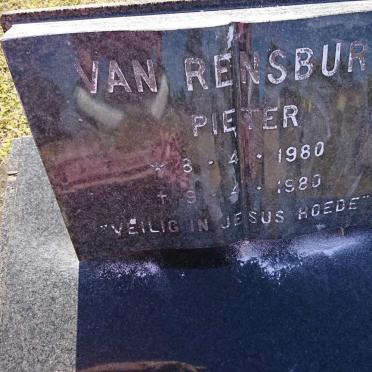RENSBURG Pieter, van 1980-1980