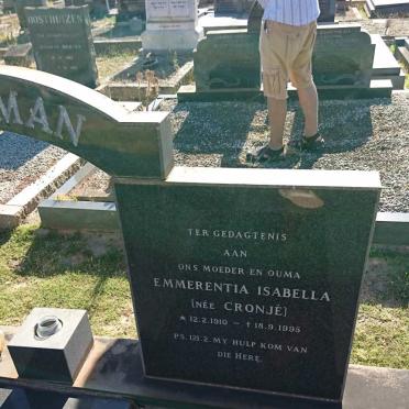 SAUERMAN Hermanus Barend du Plessis 1892-1973 &amp; Emmerentia Isabella CRONJE 1910-1995