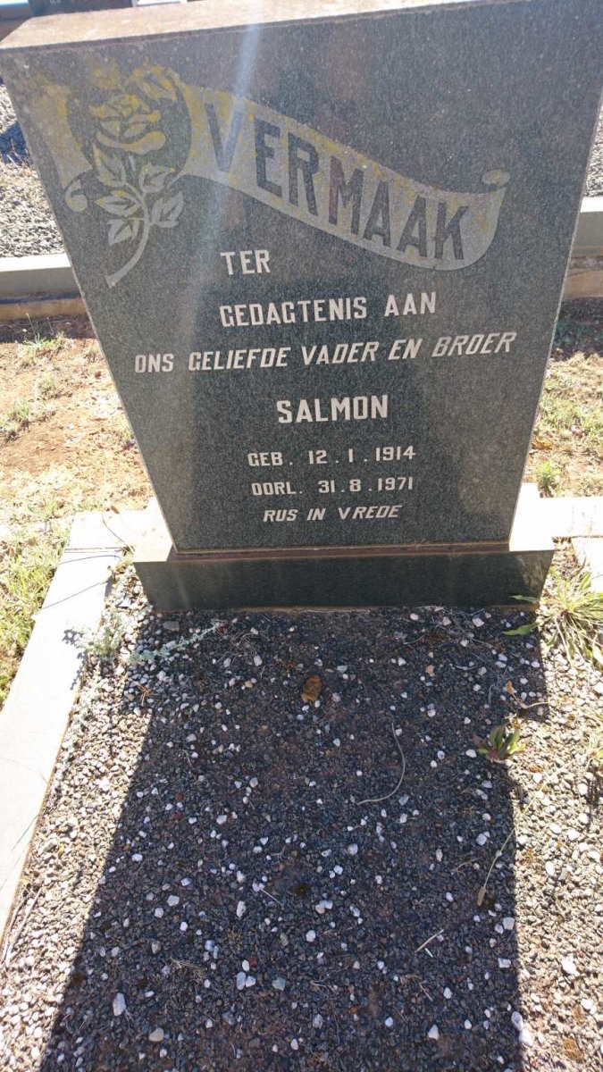 VERMAAK Salmon 1914-1971
