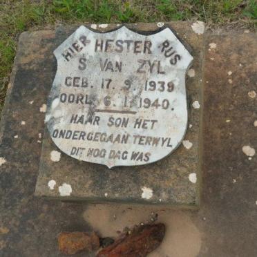 ZYL Hester S., van 1939-1940