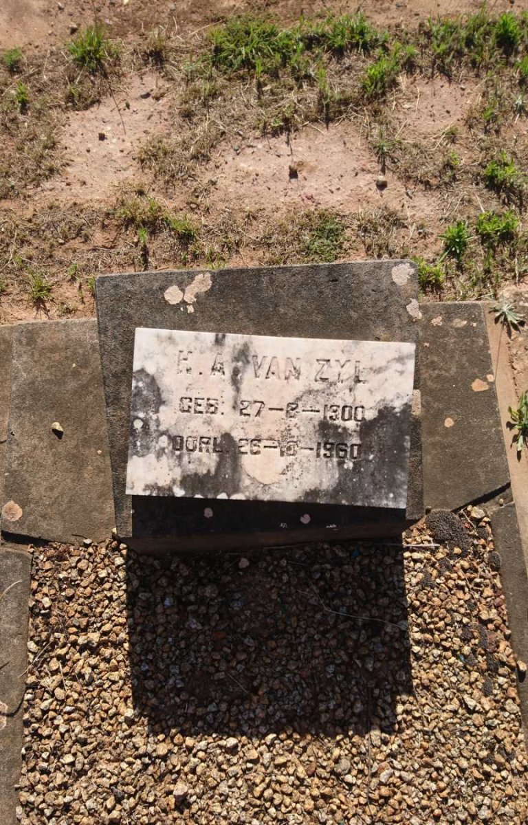 ZYL H.A., van 1900-1960