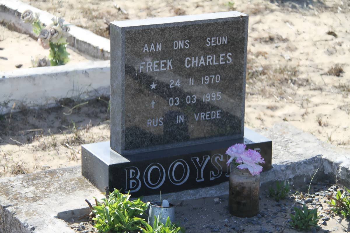 BOOYSEN Freek Charles 1970-1995