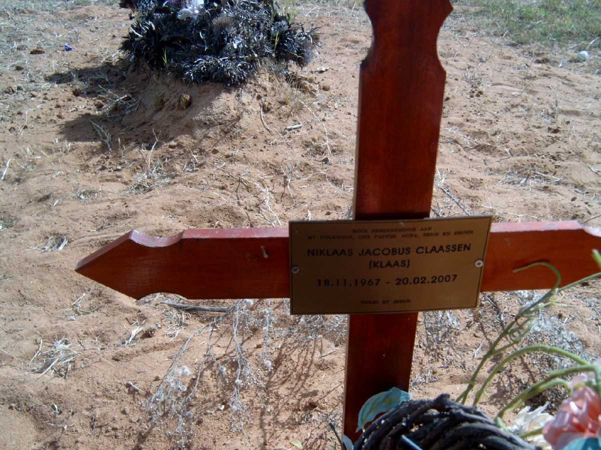 CLAASSEN Niklaas Jacobus 1967-2007