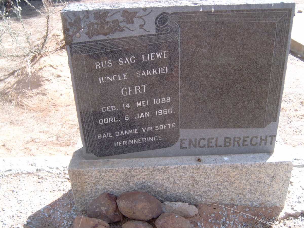 ENGELBRECHT Gert 1888-1966