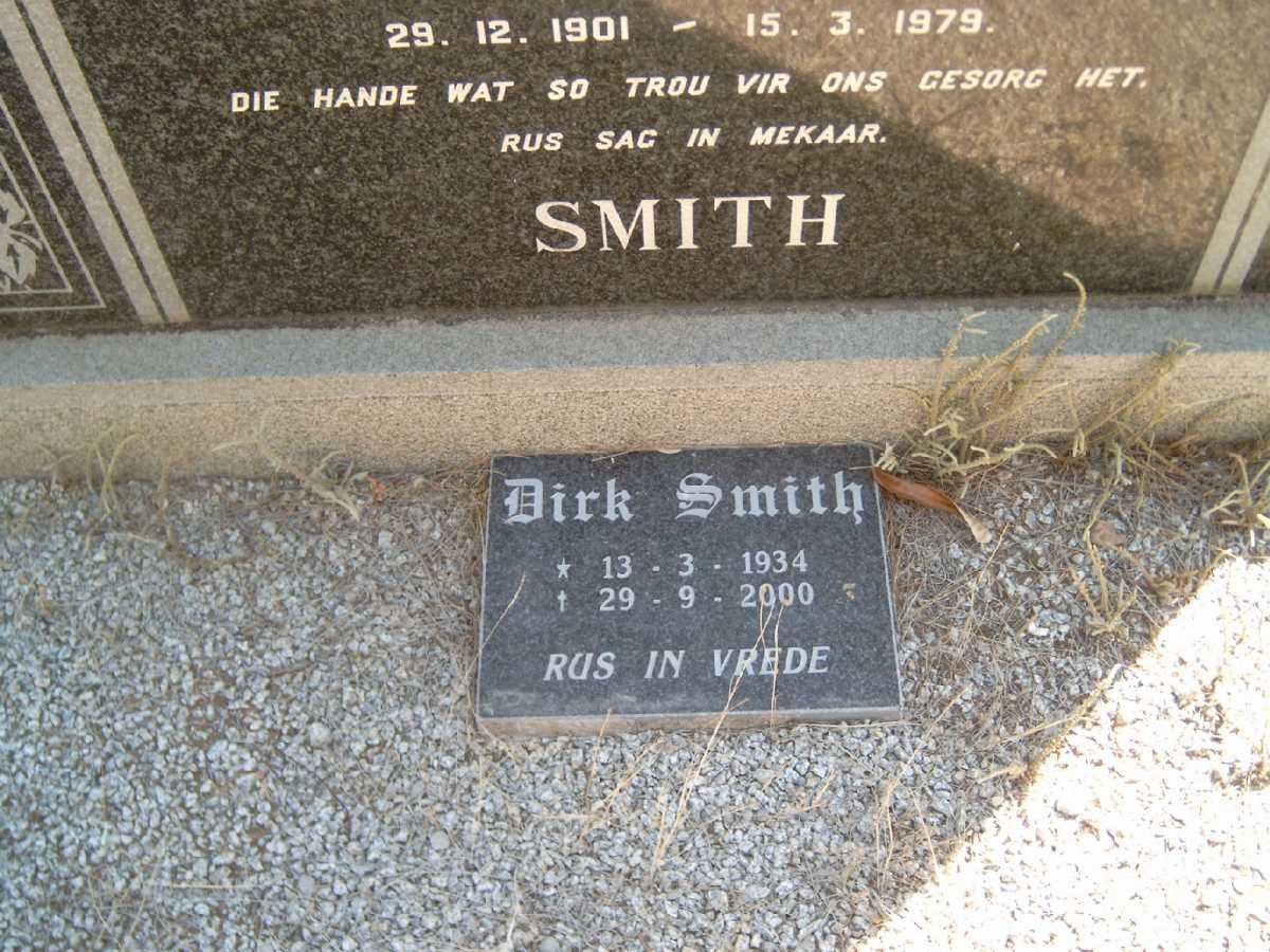 SMITH Dirk 1934-2000