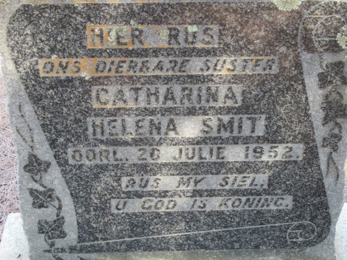 SMIT Catharina Helena -1952