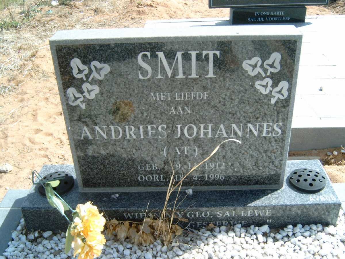 SMIT Andries Johannes 1912-1996
