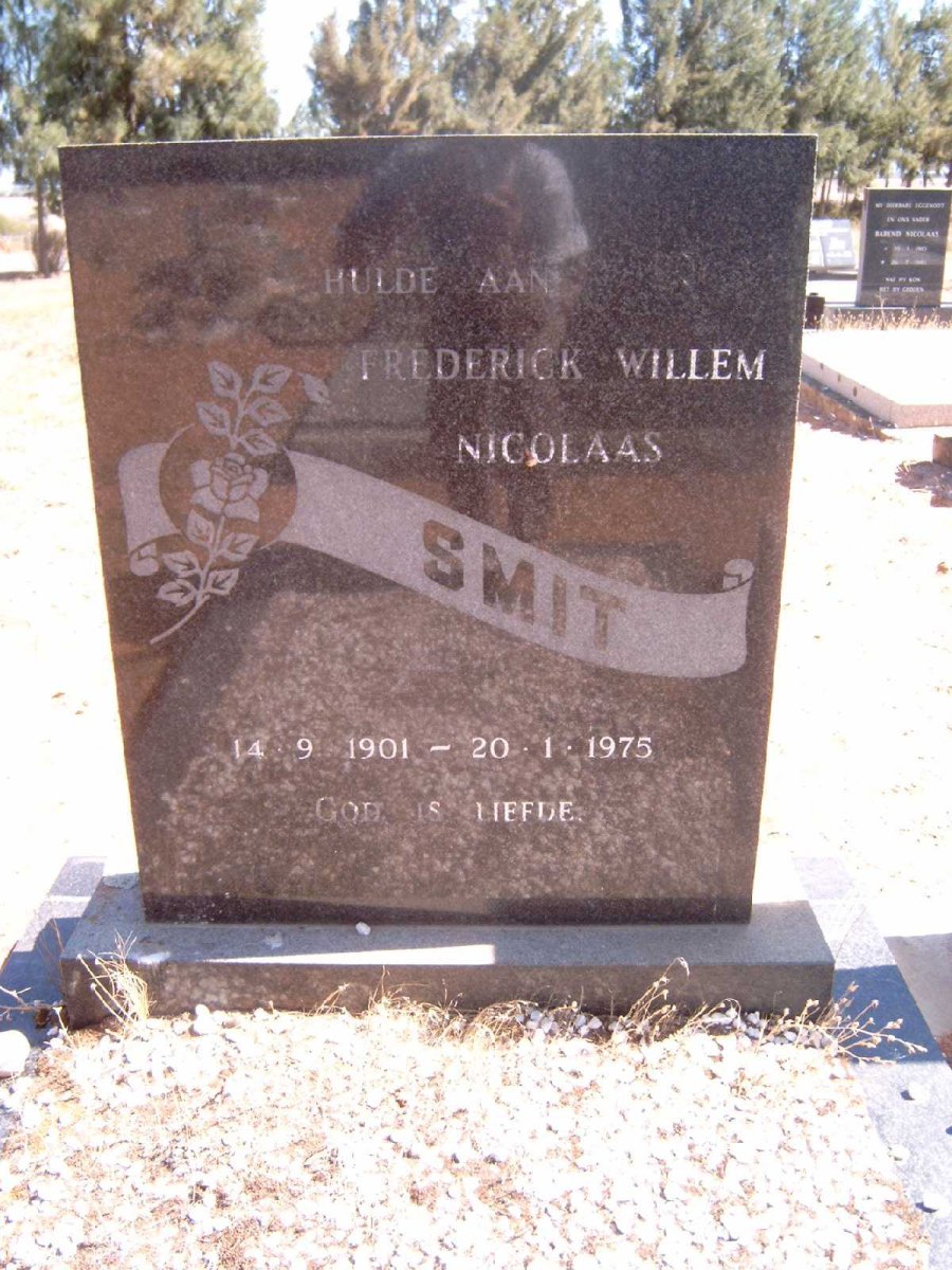 SMIT Frederick Willem Nicolaas 1901-1975