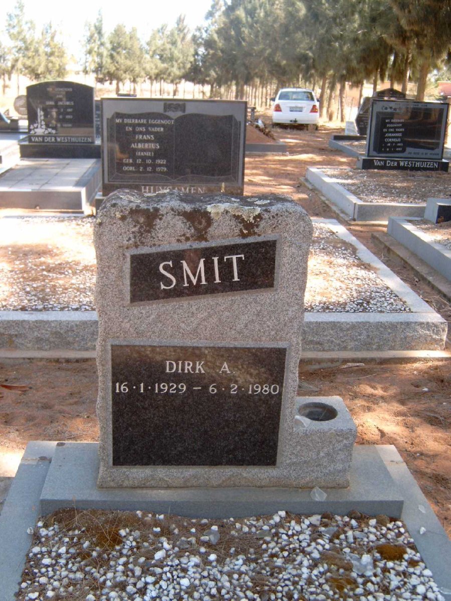 SMIT Dirk A. 1929-1980