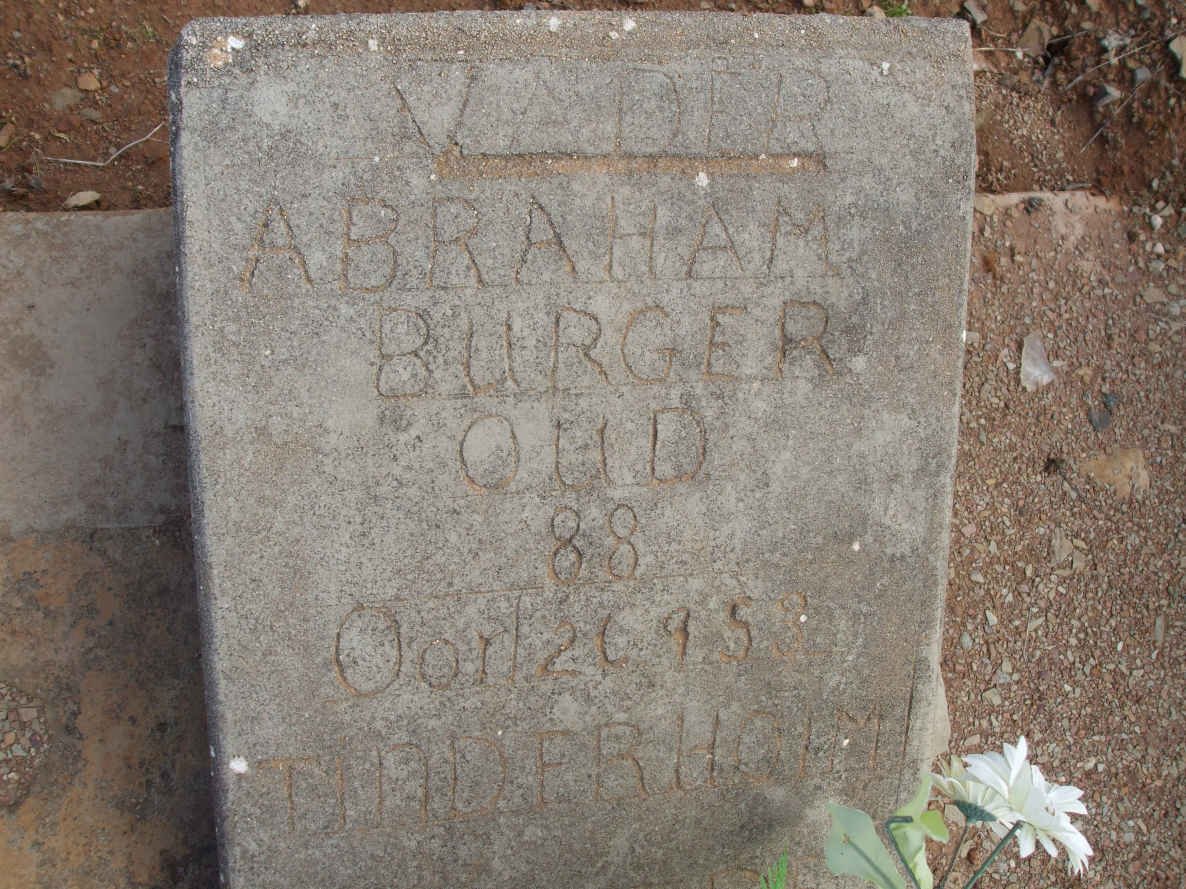 BURGER Abraham -1953
