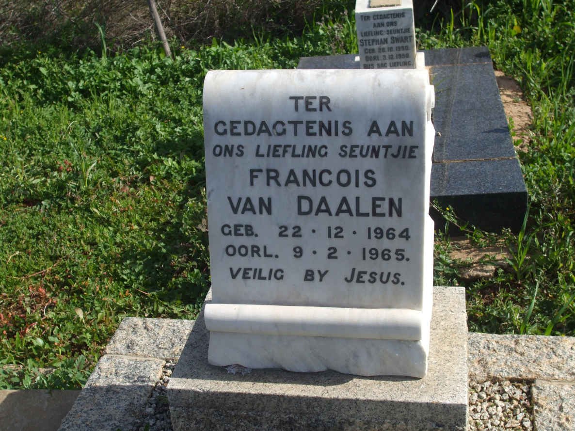 DAALEN Francois, van 1964-1965