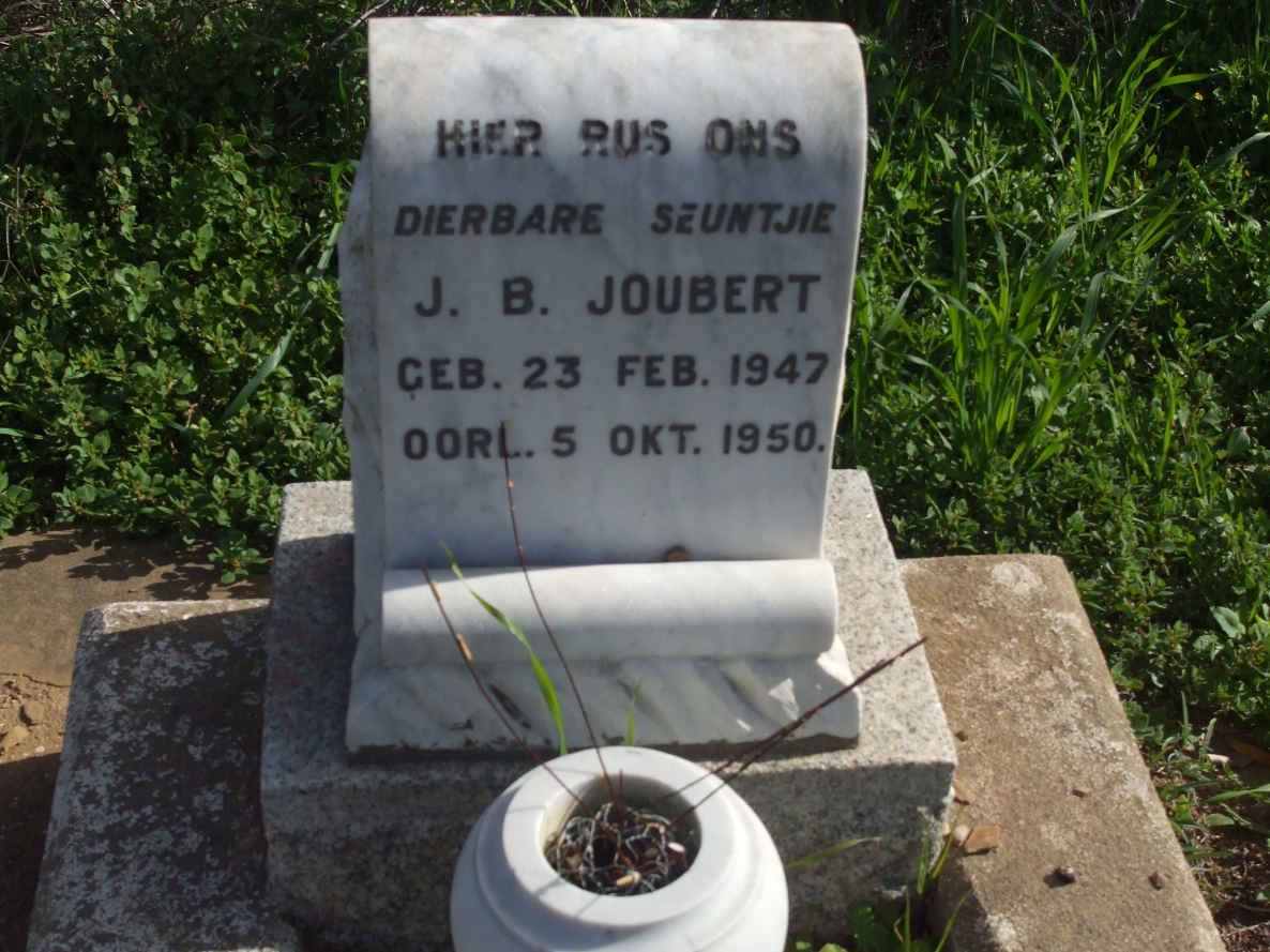 JOUBERT J.B. 1947-1950