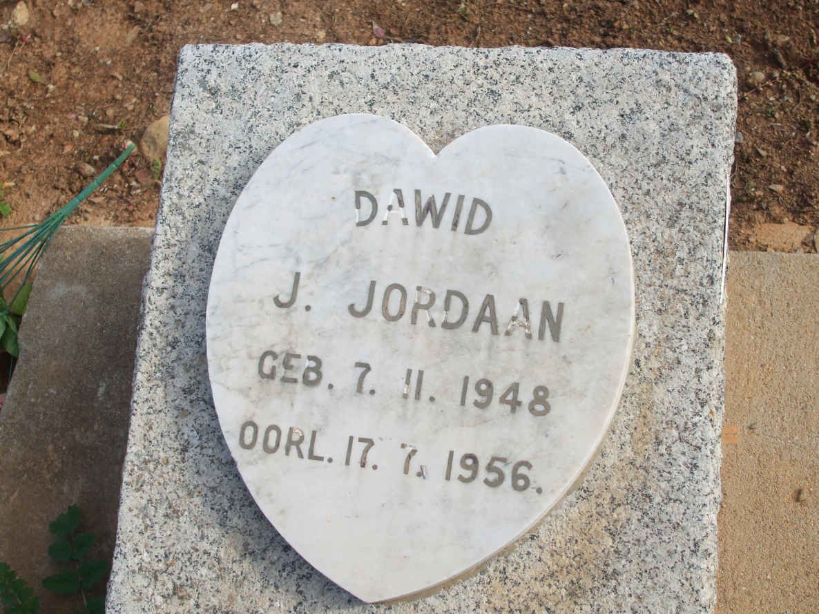 JORDAAN Dawid J. 1948-1956
