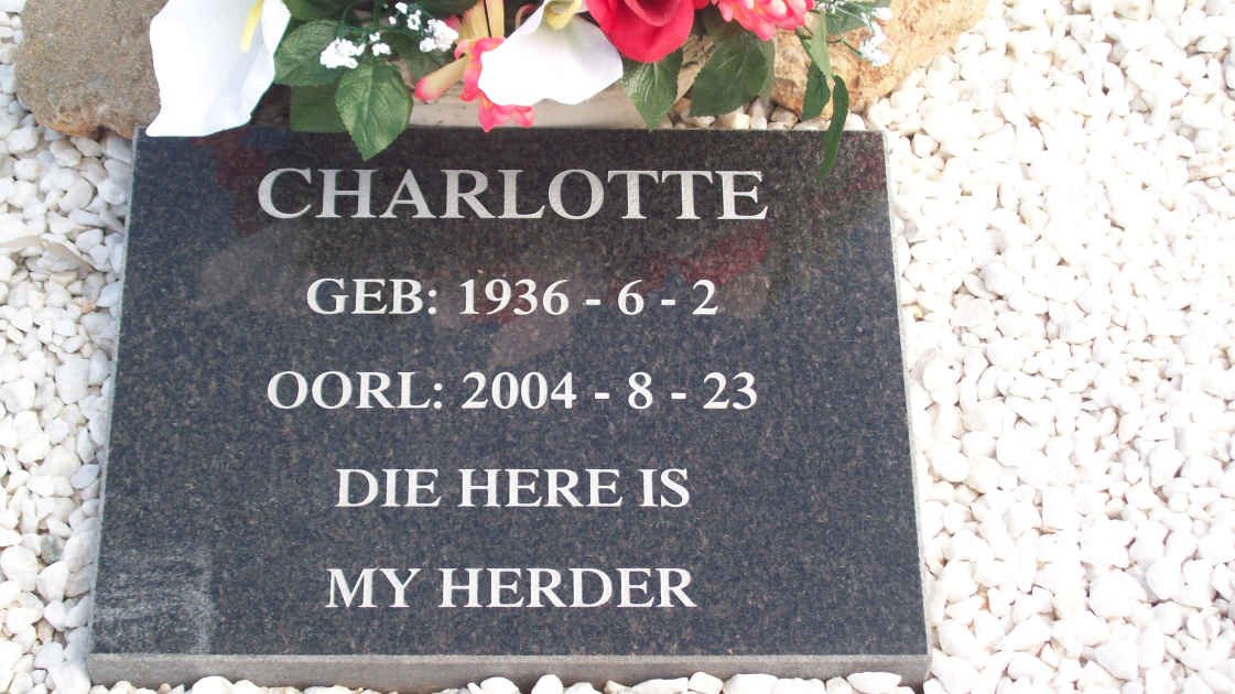 MATTHEE Charlotte 1936-2004