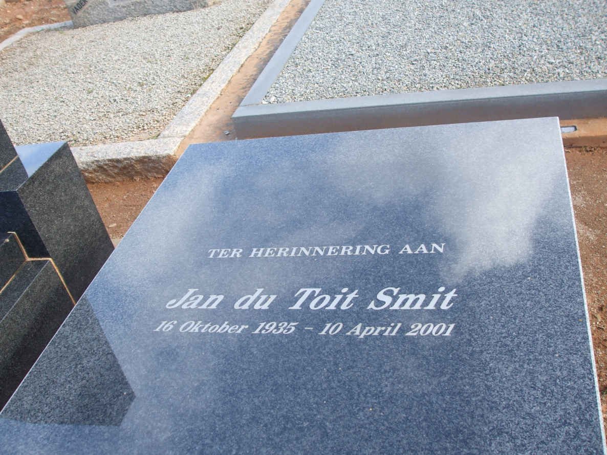 SMIT Jan du Toit 1935-2001