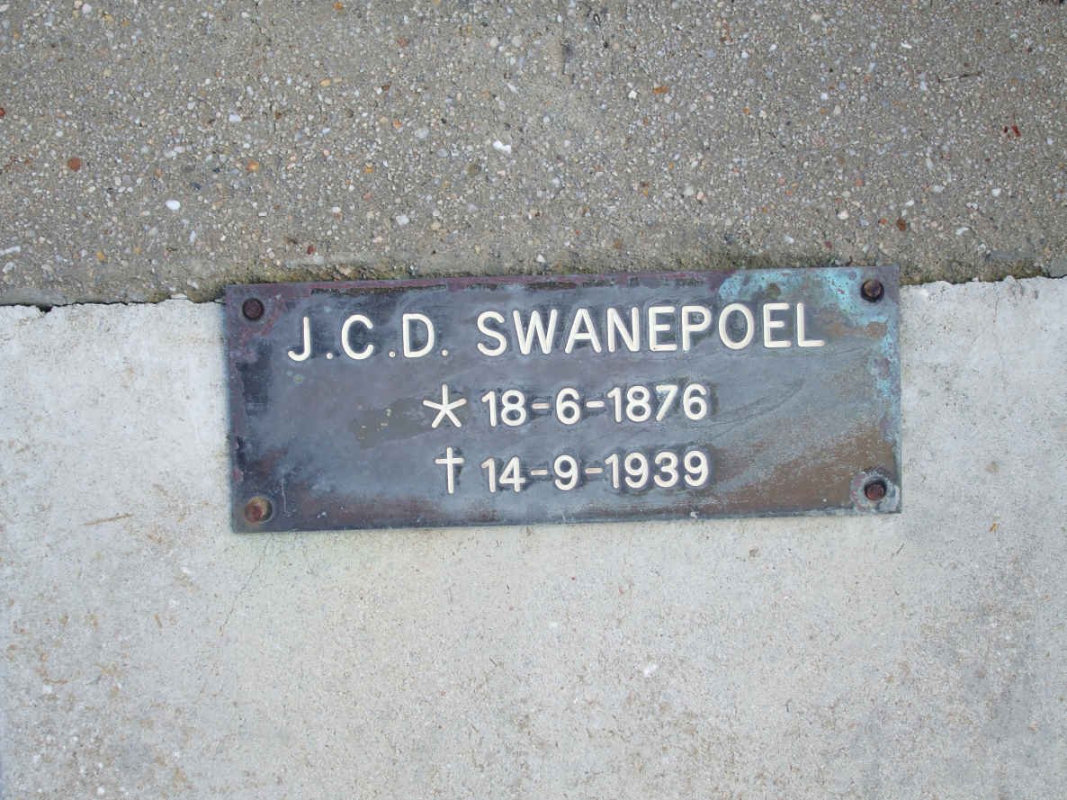 SWANEPOEL J.C.D. 1876-1939
