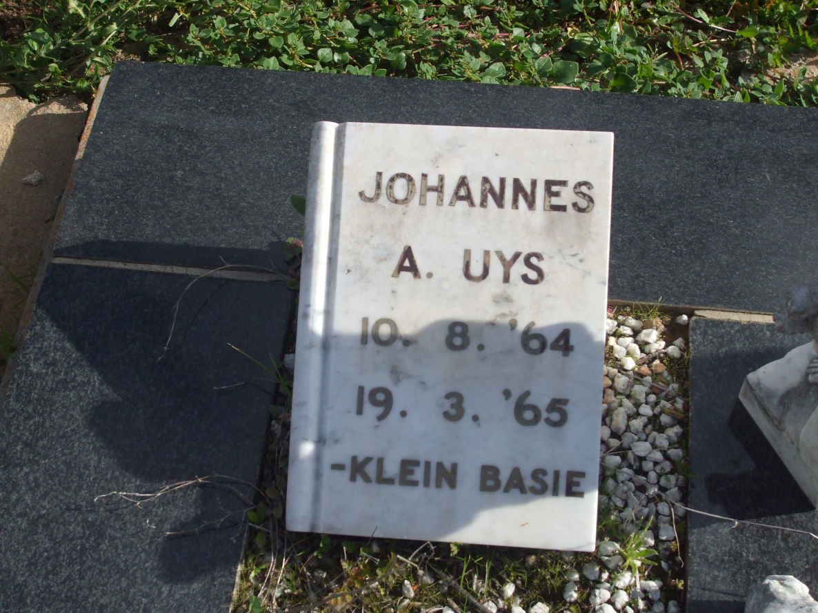 UYS Johannes A. 1964-1965