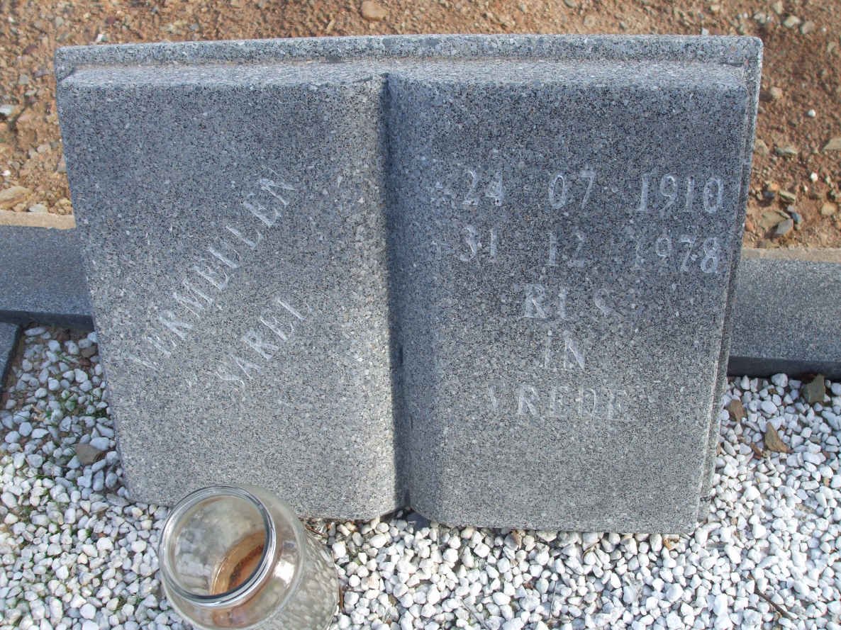 VERMEULEN Sarel 1910-1978
