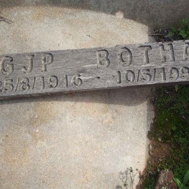 BOTHA G.J.P. 1916-1993