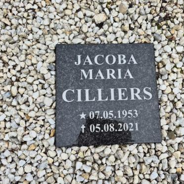 CILLIERS Jacoba Maria 1953-2021