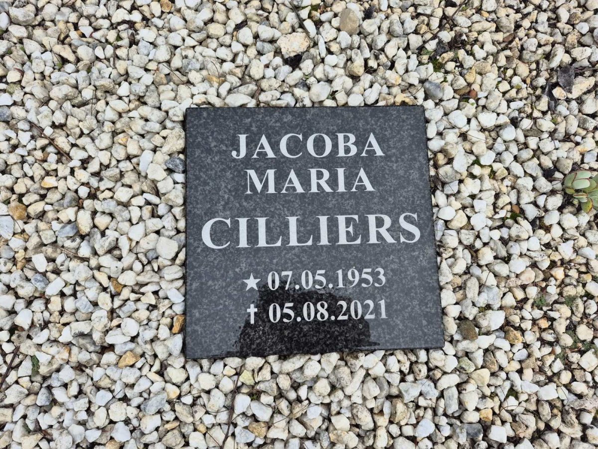 CILLIERS Jacoba Maria 1953-2021