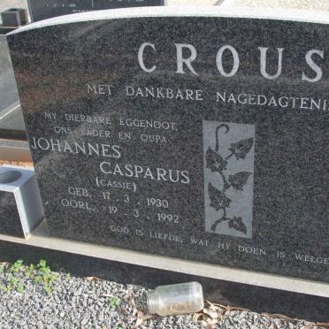 CROUS Johannes Casparus 1930-1992