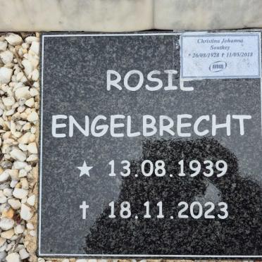 ENGELBRECHT Rosie 1939-2023 :: SOUTHEY Christina Johanna 1928-2018