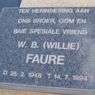 FAURE W.B. 1948-1994