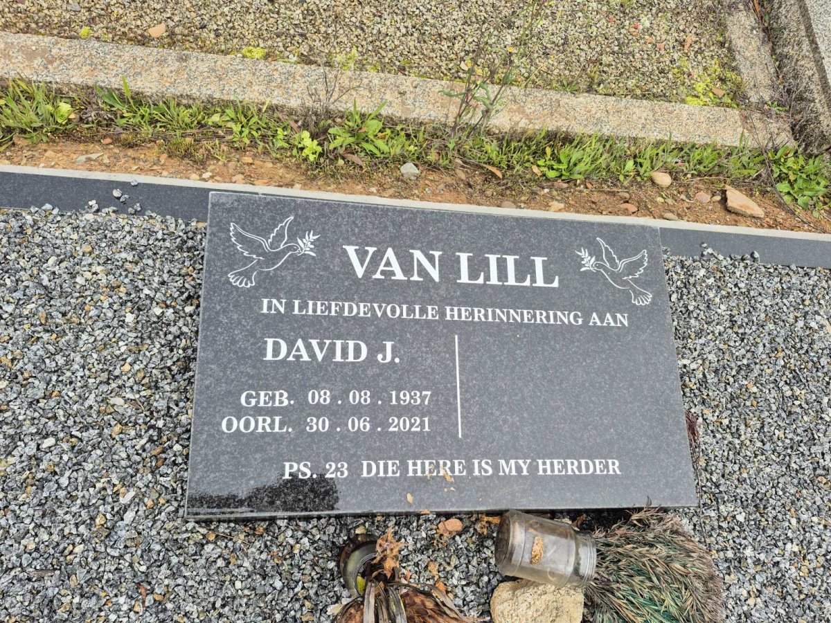 LILL David J., van 1937-2021