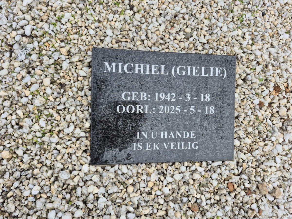MATTHEE Michiel 1942-2025