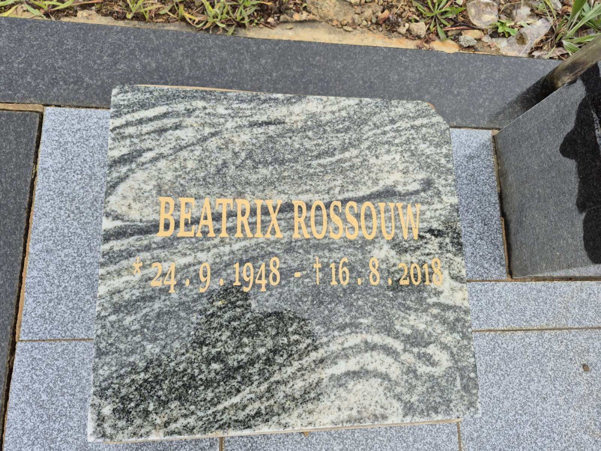 ROSSOUW Beatrix 1948-2018
