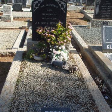ROSSOUW J.F. 1903-1968 &amp; Bettie 1916-2002 :: ROSSOUW Abraham 1937-2023