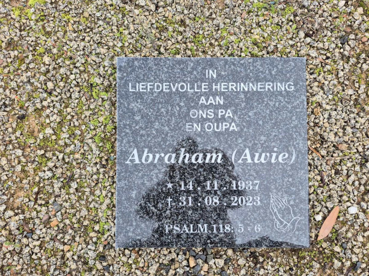 ROSSOUW Abraham 1937-2023