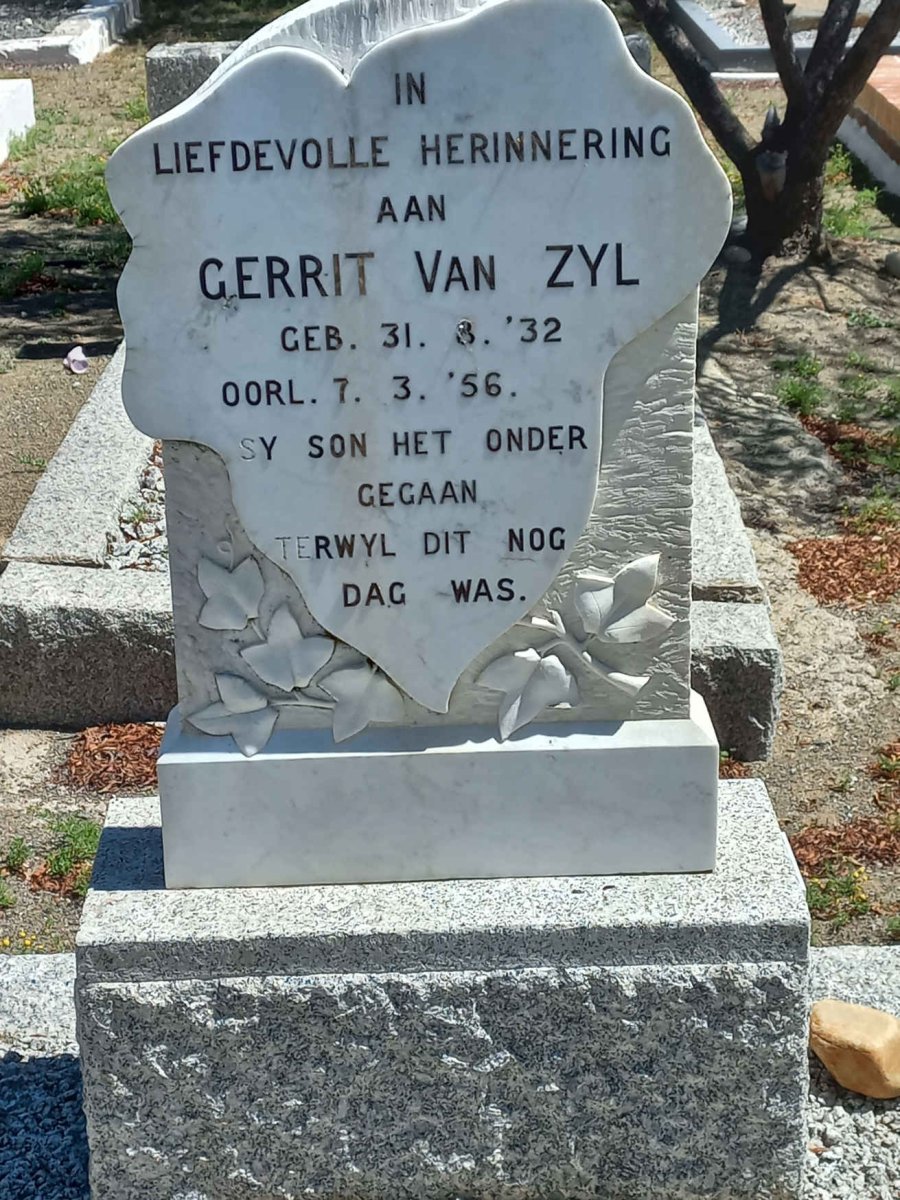 ZYL Gerrit, van 1932-1956