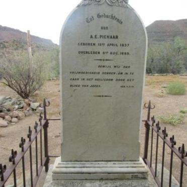 PIENAAR A.E. 1837-1889