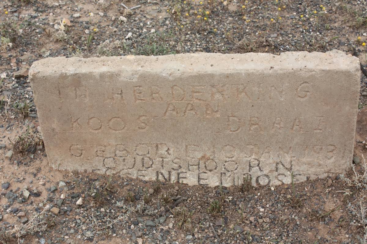 DRAAI Koos 1931-