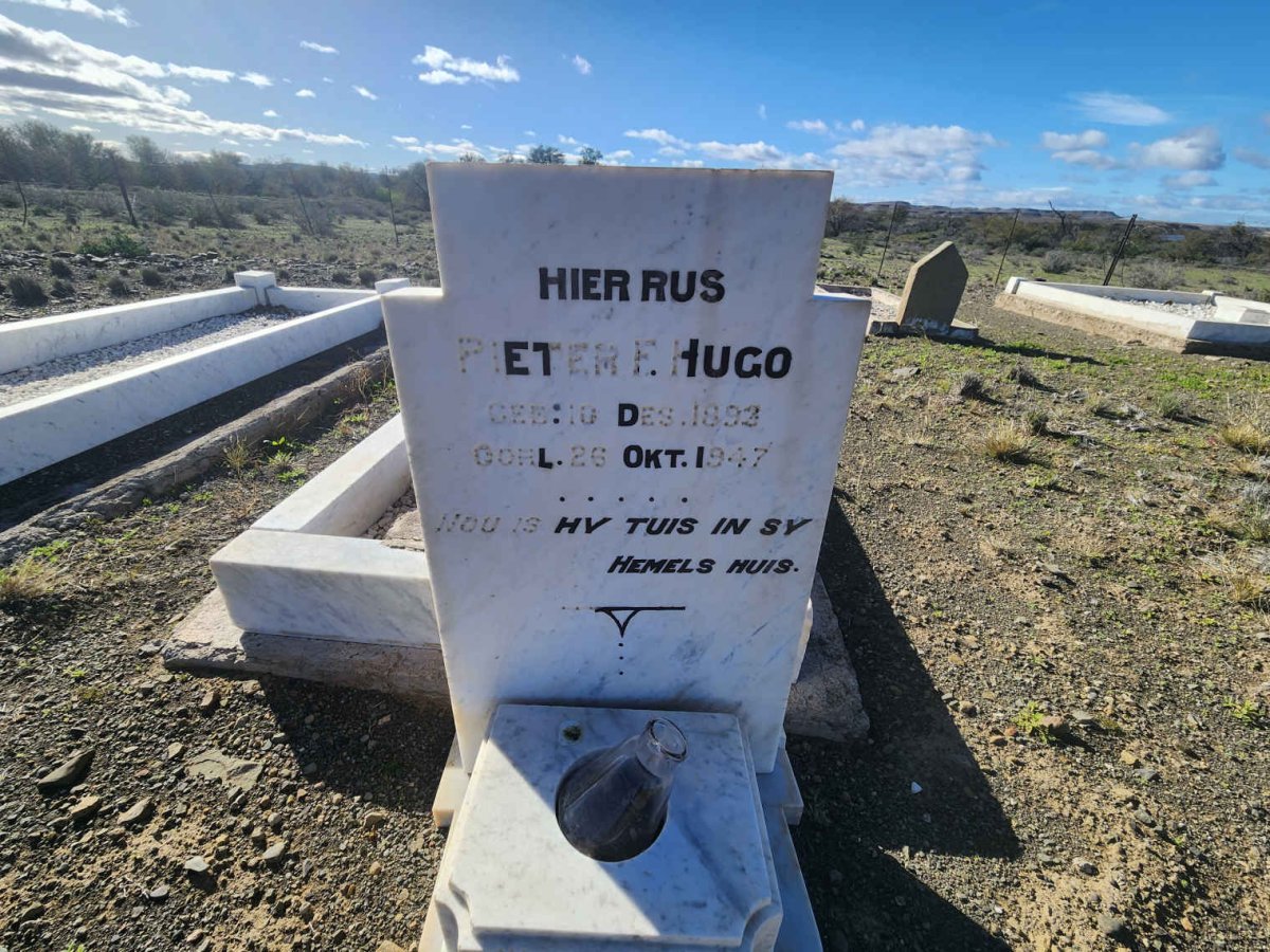 HUGO Pieter F. 1893-1947
