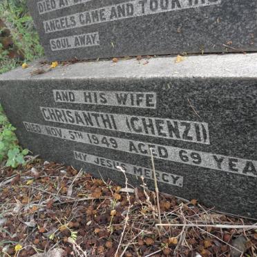 STELLA Lawrence Emmanuel 1877-1947 &amp; Chrisanti CHENZI -1949