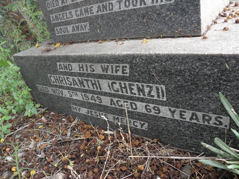 STELLA Lawrence Emmanuel 1877-1947 &amp; Chrisanti CHENZI -1949